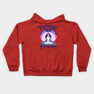 FEMALE POWER Kids Hoodie